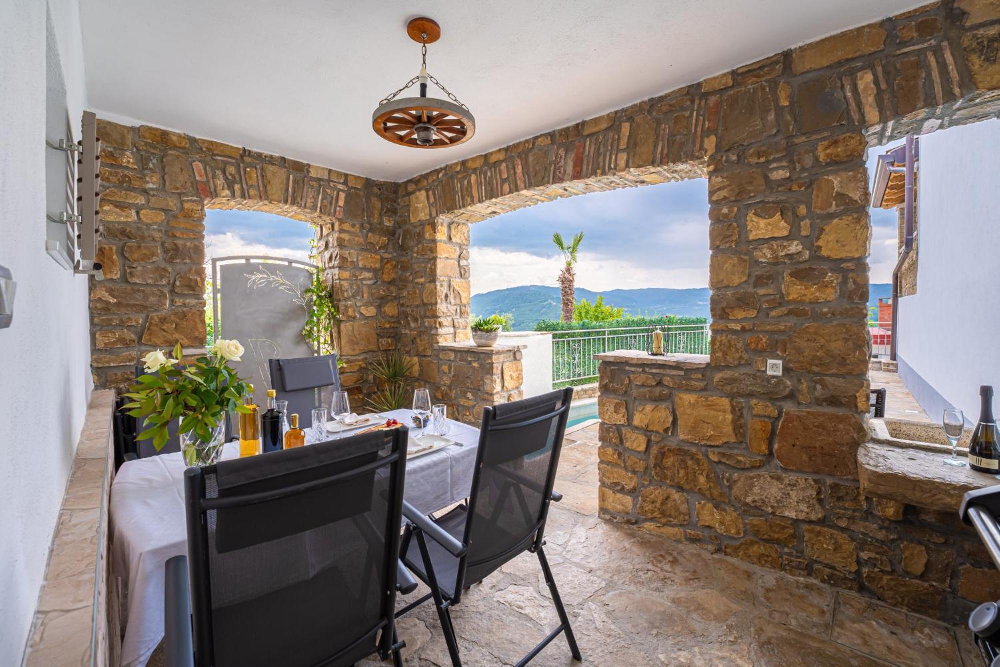 Holiday Home Belveder Motovun Livade Eksteriør bilde