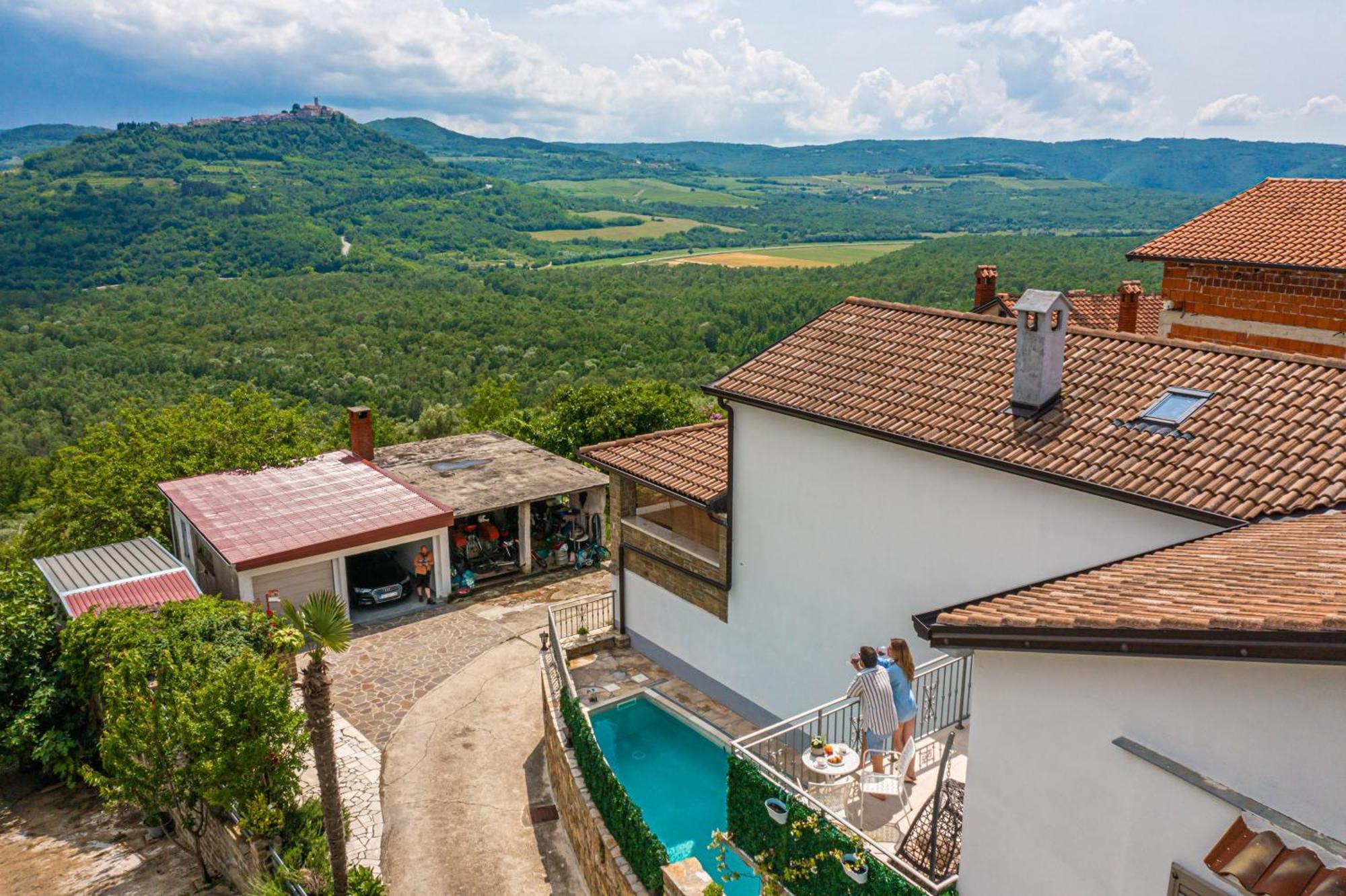 Holiday Home Belveder Motovun Livade Eksteriør bilde